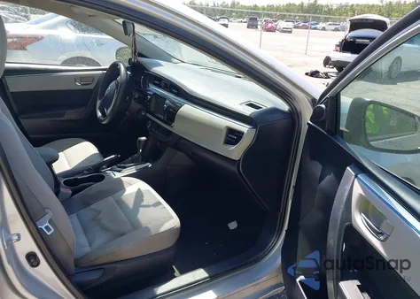 2015 Toyota Corolla Le из США, поврежденный, VIN 2T1BURHE3FC474413